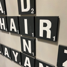 Load image into Gallery viewer, Personalized Scrabble Wall Art