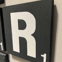 Load image into Gallery viewer, Personalized Scrabble Wall Art