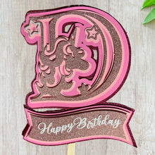 Load image into Gallery viewer, Layered Cake Topper