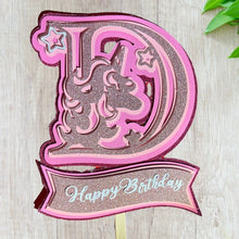 Load image into Gallery viewer, Layered Cake Topper