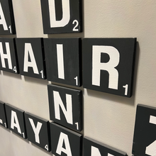 Load image into Gallery viewer, Personalized Scrabble Wall Art
