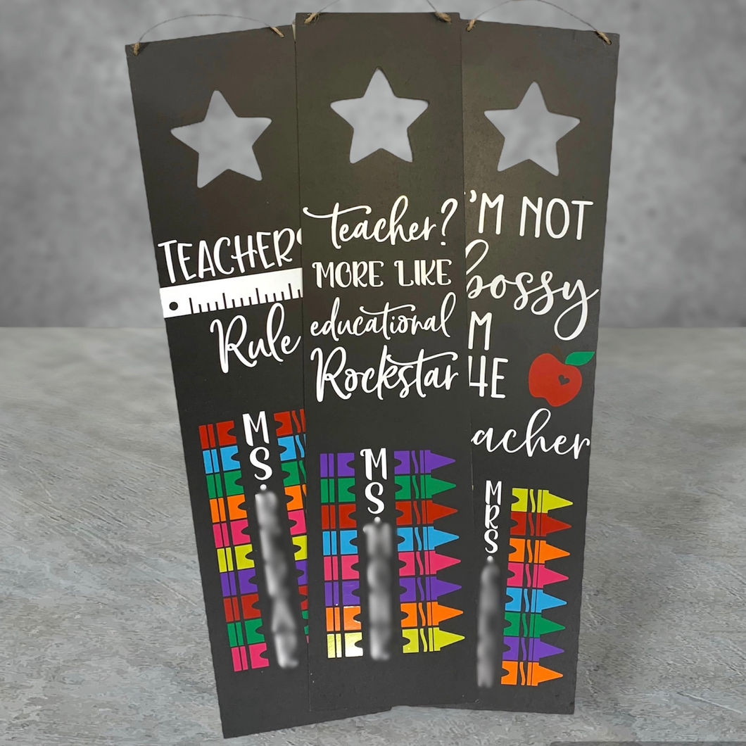 Personalized Teacher & Classroom Signs